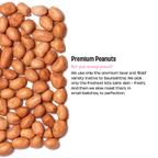 CRUNCHY- Unsweetened Peanut Butter - Pack of 325g