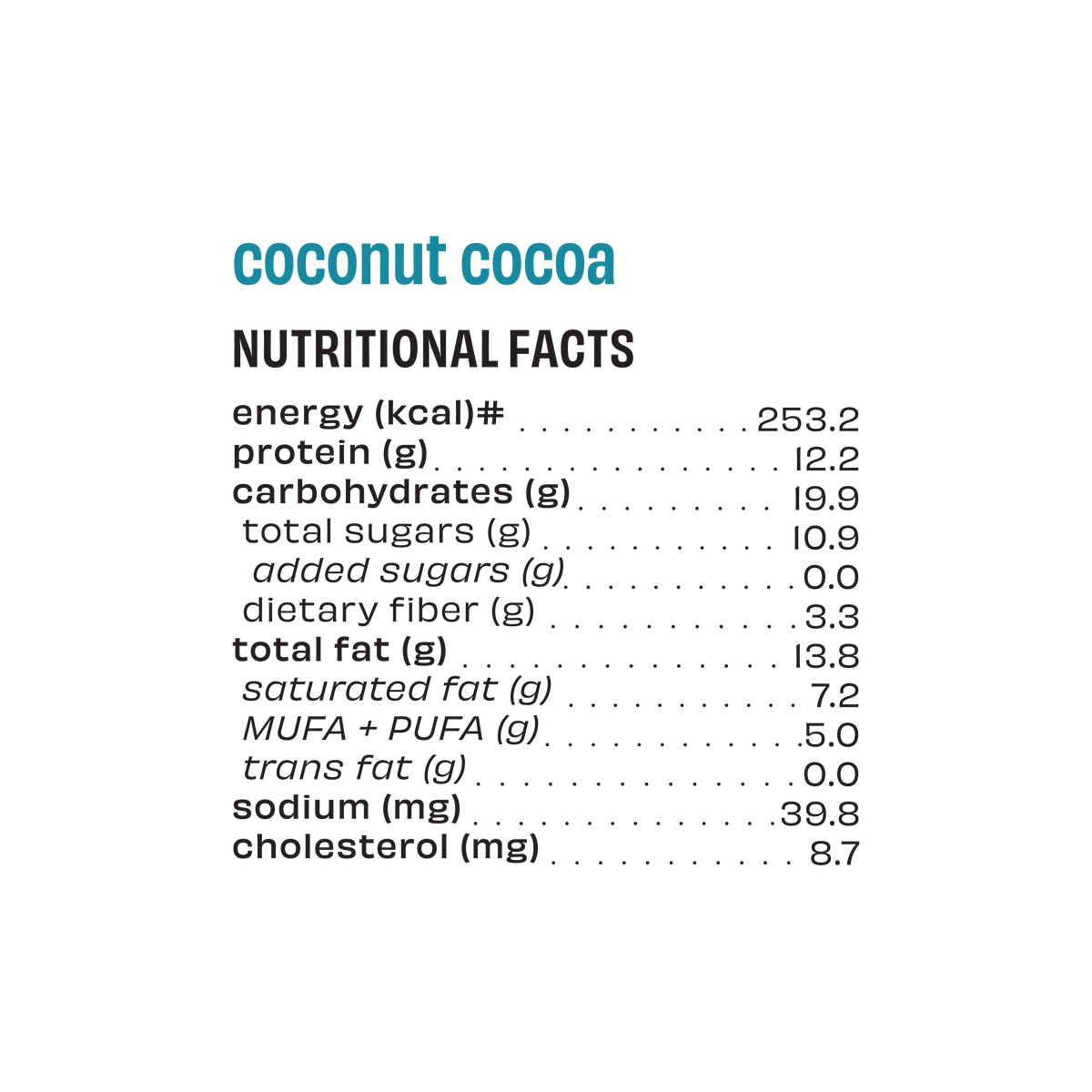 Coconut Cocoa - Protein Bar