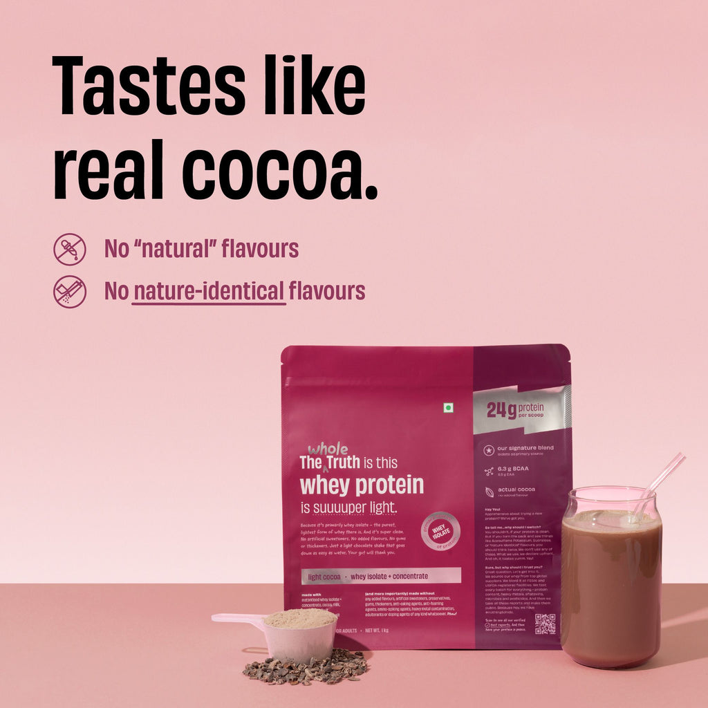 Light Cocoa 24g Protein Powder - 1 Kg