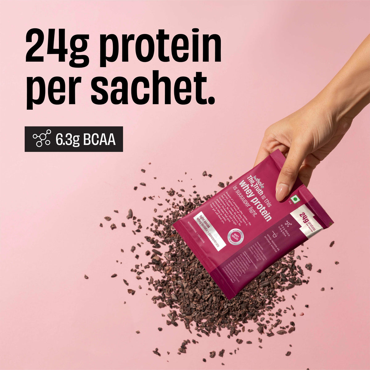 Light Cocoa 24g Protein Powder - 6 Sachets