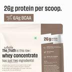 Unflavoured Raw Whey Protein Concentrate 26g - 1 Kg