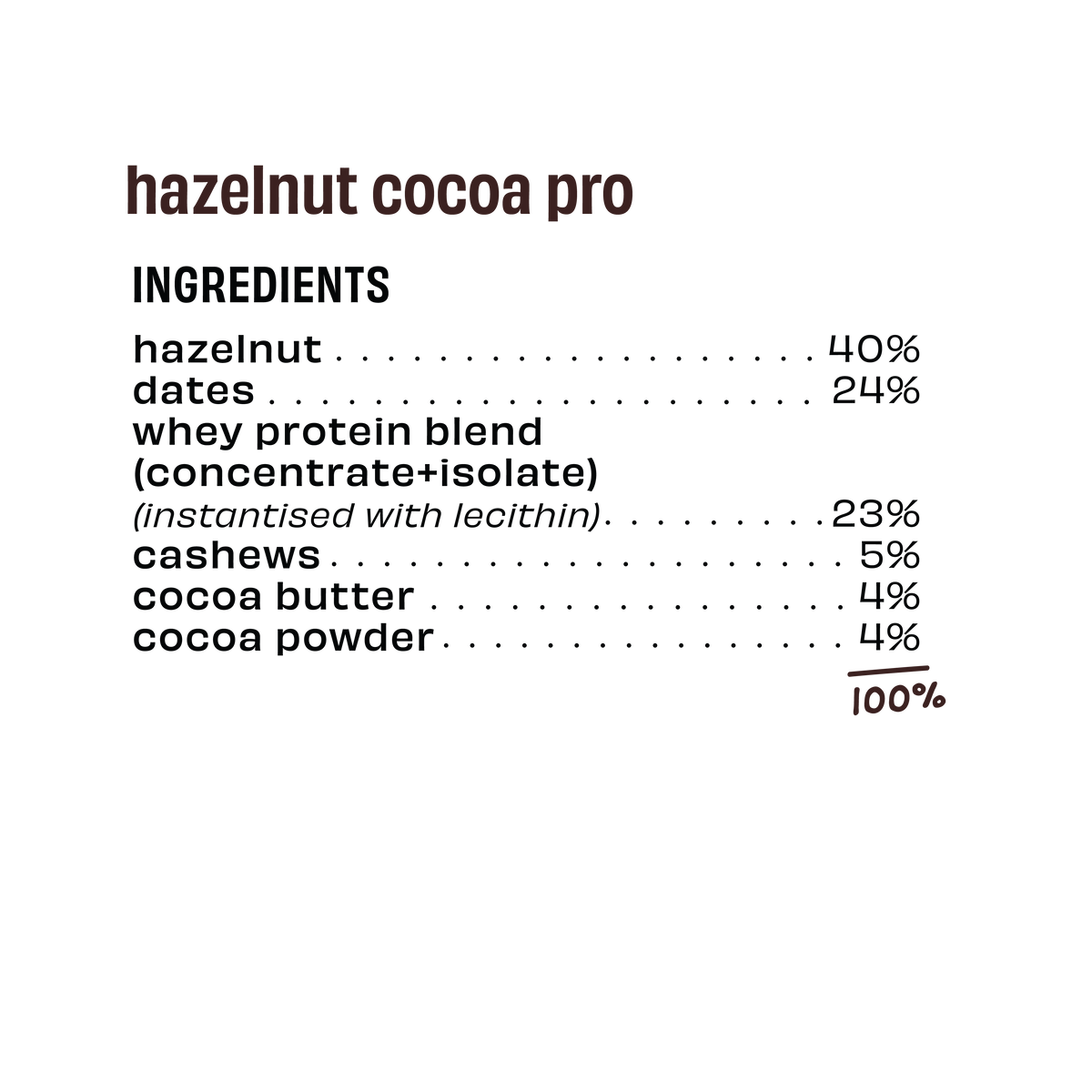 Hazelnut Cocoa Pro - Protein Bar