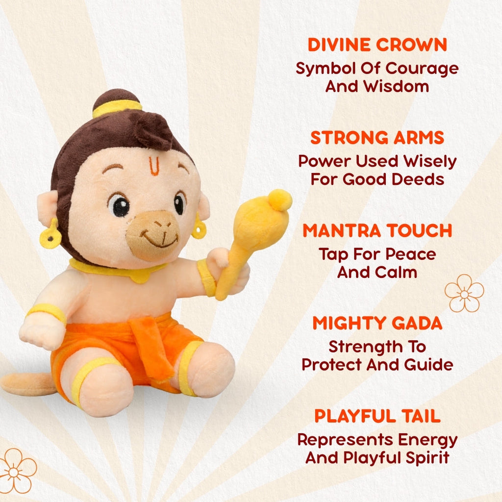 ClapCuddles: Mantra Chanting Hanuman with Meditation Mode