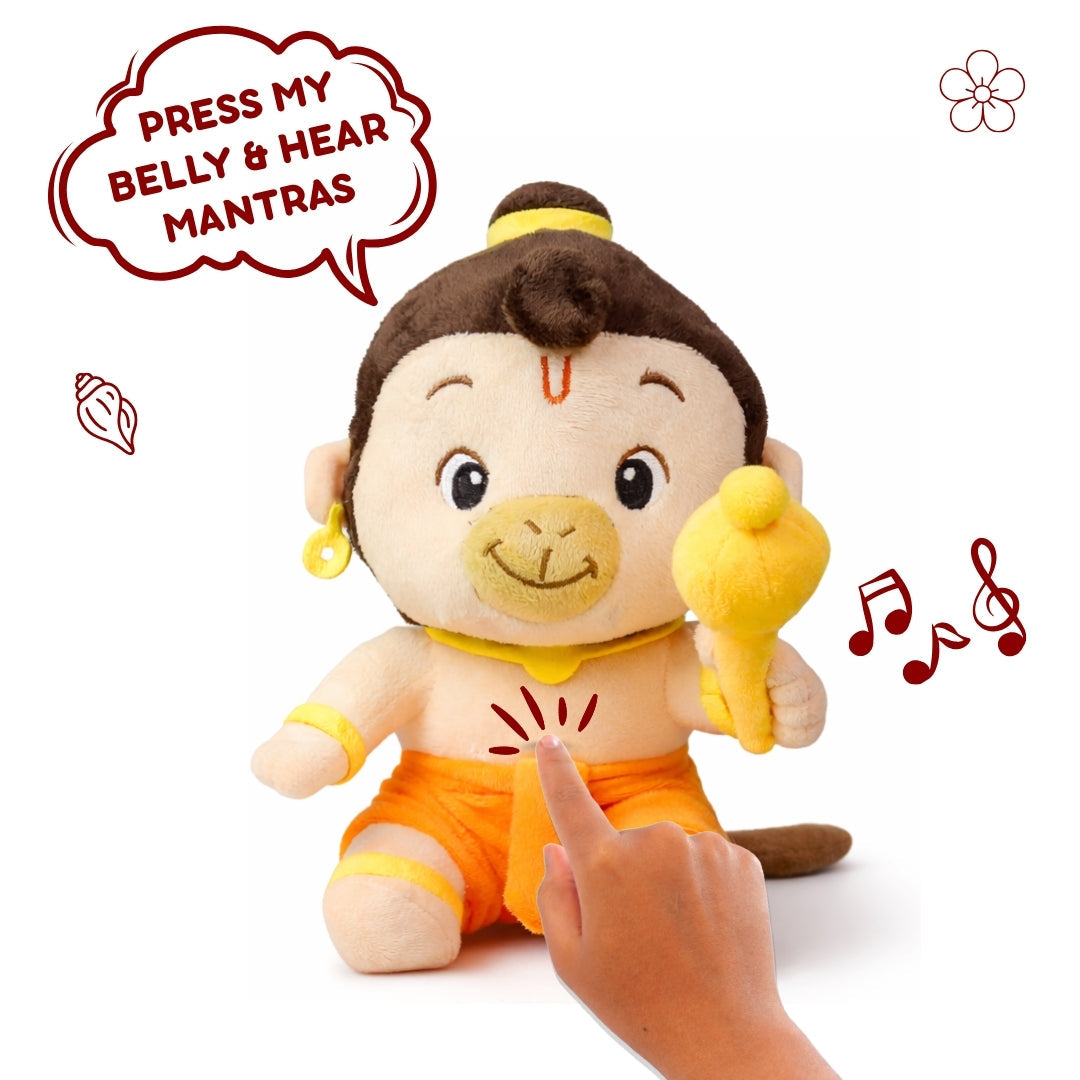 ClapCuddles: Mantra Chanting Hanuman with Meditation Mode