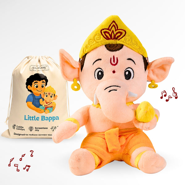 Clap Cuddles: Mantra Chanting Ganesha with Meditation Mode
