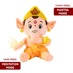 Clap Cuddles: Mantra Chanting Ganesha with Meditation Mode