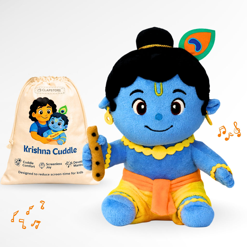 Clap Cuddle: Mantra Chanting Krishna with Meditation Mode
