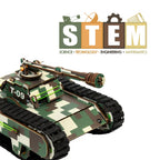 Sooper Brains: DIY Army Tank Kit (Type-C Rechargeable)