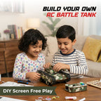Sooper Brains: DIY Army Tank Kit (Type-C Rechargeable)