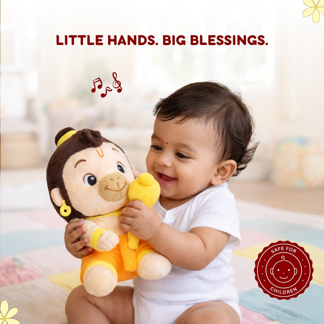 ClapCuddles: Mantra Chanting Hanuman with Meditation Mode
