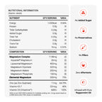 Mag5x Pro | Five Magnesium Complex with Vitamin D3, K2 & Zinc | 330 MG Elemental Magnesium