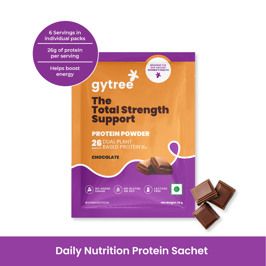 The Total Strength Support Plant Protein Sachet - Mocha