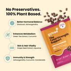 The Total Strength Support Plant Protein Sachet - Mocha