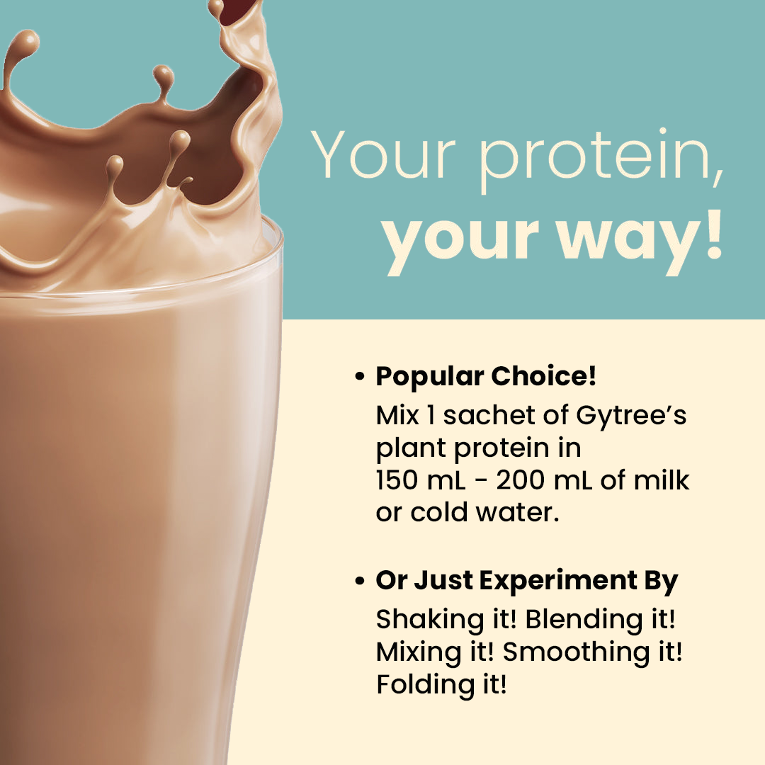 The Total Strength Support Plant Protein Sachet - Mocha