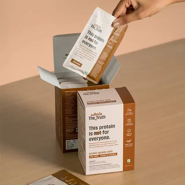 Cold Coffee 15g Protein Powder - 7 Sachets